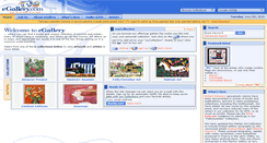 Desktop Screenshot of egallery.com